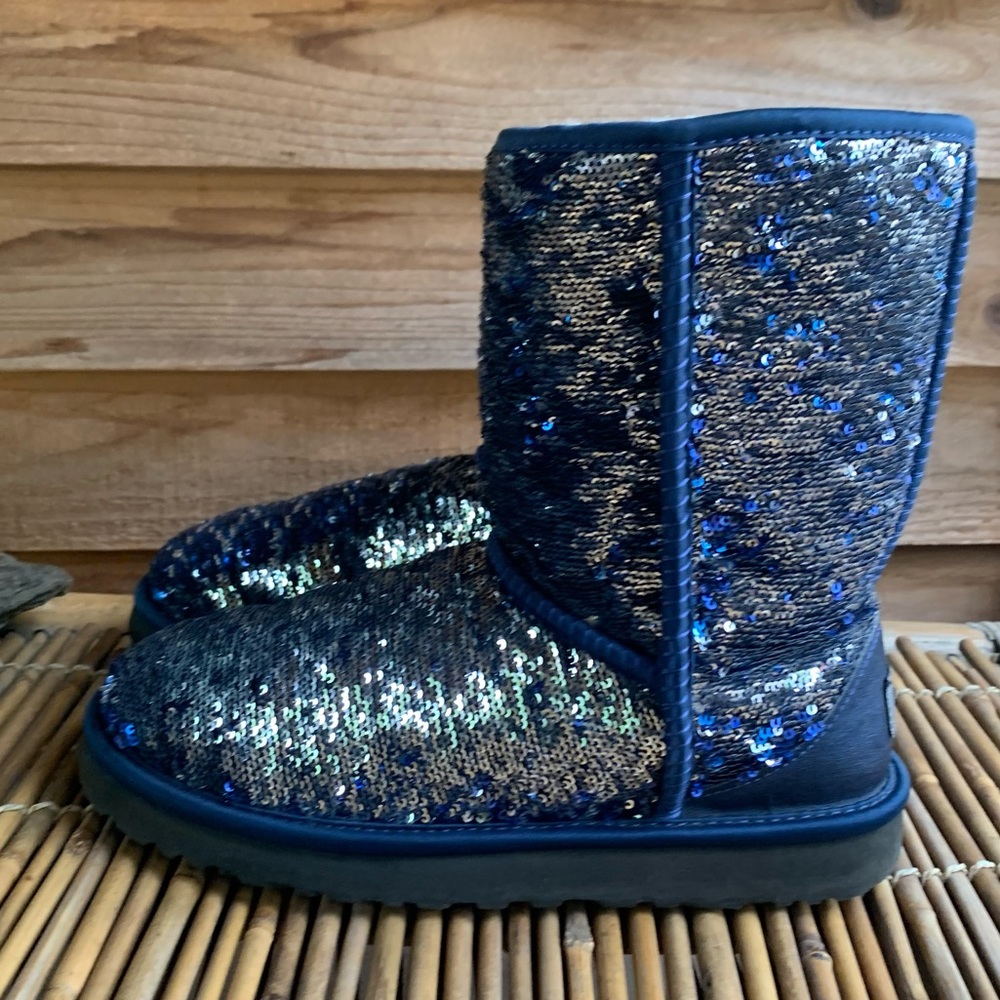 Ugg Sequin Color Change Boots - image 5